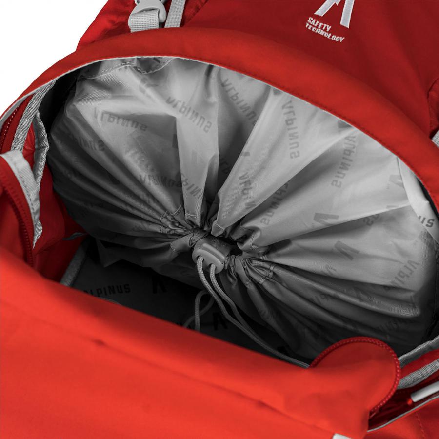 ALPINUS plecak WOODPECKER 70L czerwony