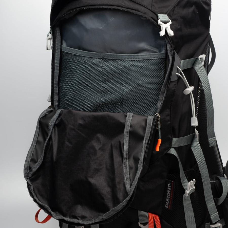 BERGSON plecak turystyczny MATTERHORN 60L czarny