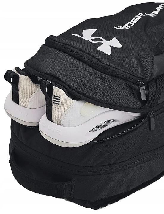 UNDER ARMOUR plecak HUSTLE BACKPACK 6.0 czarny