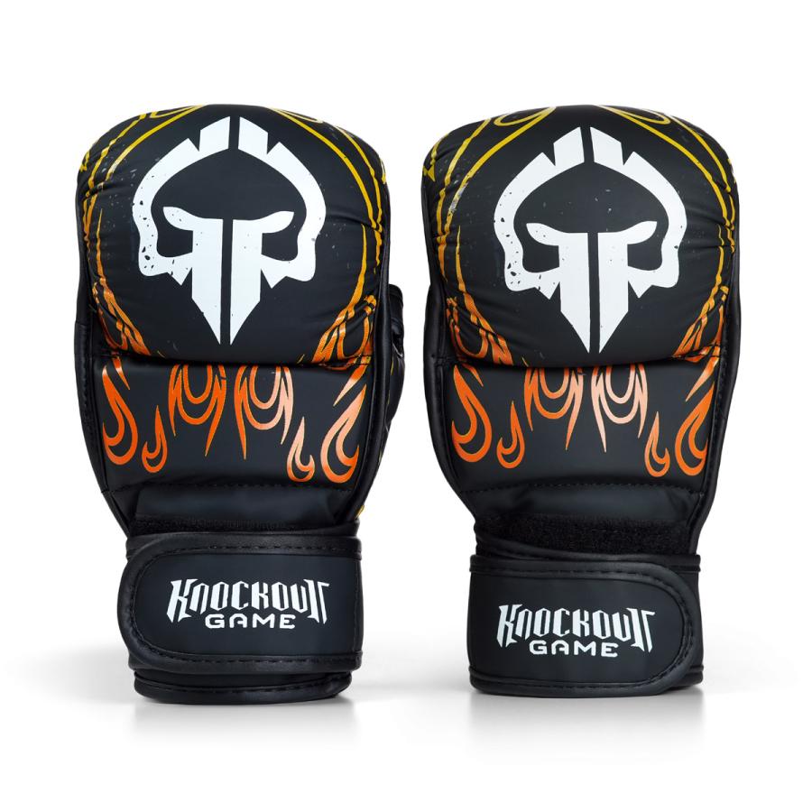 GROUND GAME rękawice sparingowe MMA FLAMES