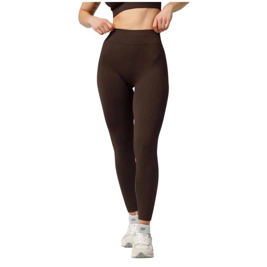 CARPATREE legginsy damskie ELITE PUSH UP coffee