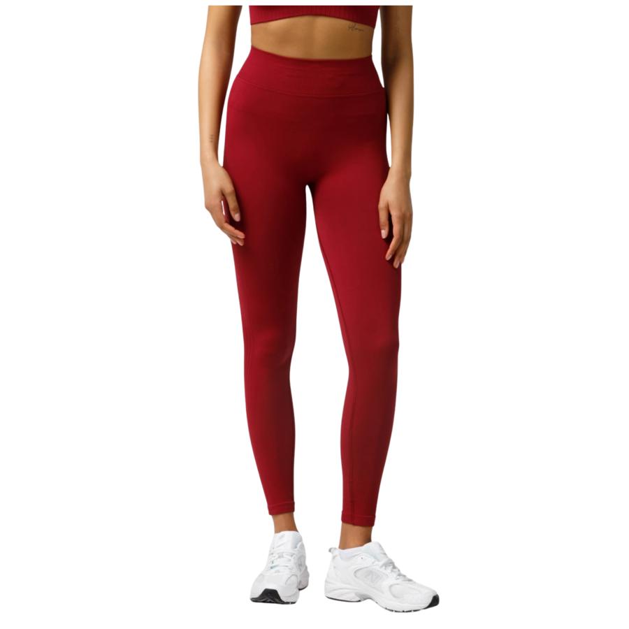 CARPATREE legginsy damskie ELITE PUSH UP red