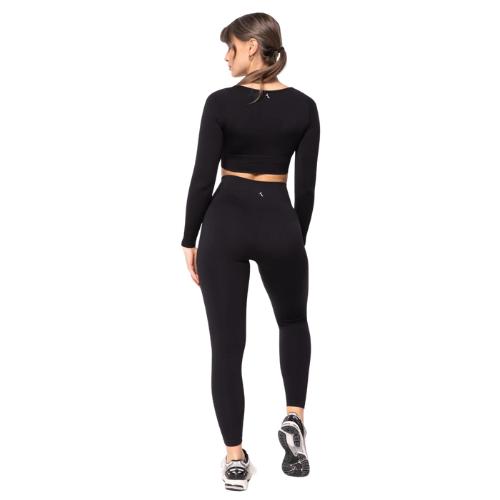 CARPATREE legginsy damskie DOPAMINE czarne