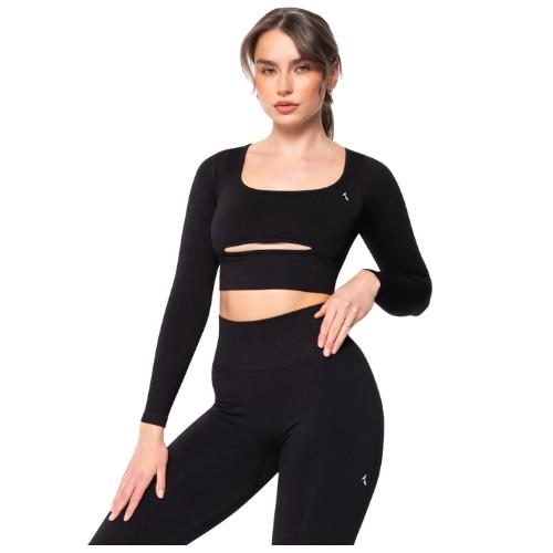 CARPATREE legginsy damskie DOPAMINE czarne