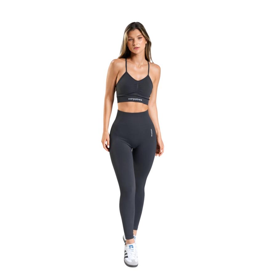 KLON ASORTYMENTU CARPATREE legginsy damskie ALLURE PUSH UP szare