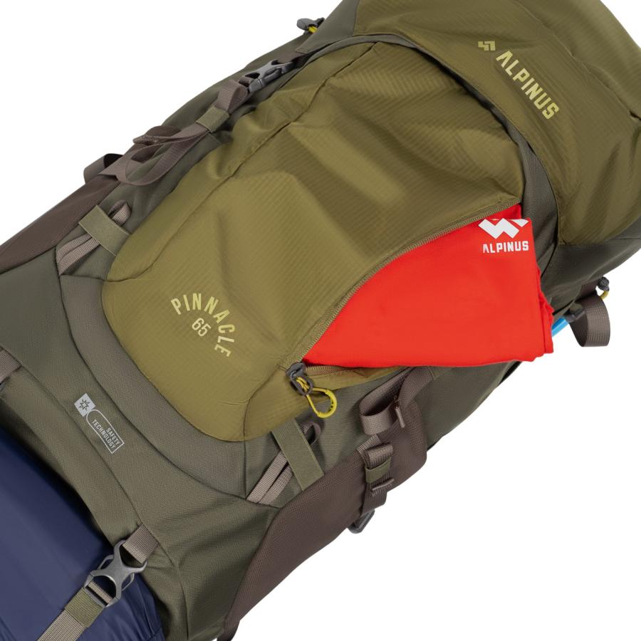 ALPINUS plecak PINNACLE 65L oliwkowy