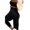 GYM GLAMOUR legginsy damskie COMPRESS czarne