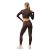 CARPATREE legginsy damskie ELITE PUSH UP coffee